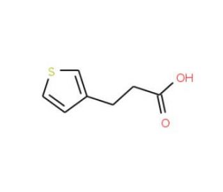 3-thien-3-ylpropanoic acid (CAS 16378-06-6) - chemical structure image