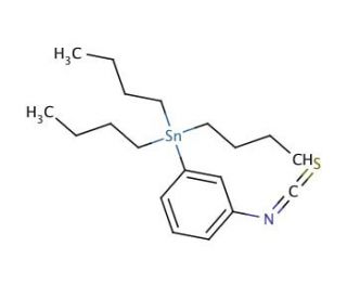 3-Tri-N-butylstannyl-phenylisothiocyanate - chemical structure image