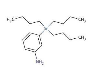 3-Tri-N-butylstannylaniline - chemical structure image