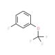 3-(Trifluoromethoxy)fluorobenzene (CAS 1077-01-6) - chemical structure image