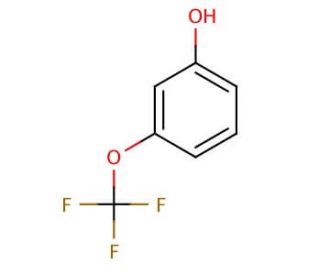 3-(Trifluoromethoxy)phenol (CAS 827-99-6) - chemical structure image
