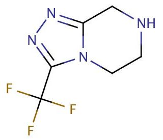 3-(trifluoromethyl)-1,2,4-triazolo[4,3-a]piperazine - chemical structure image