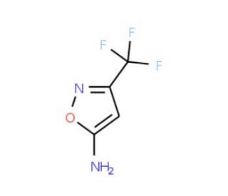 3-Trifluoromethyl-5-aminoisoxazole (CAS 108655-63-6) - chemical structure image