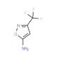3-Trifluoromethyl-5-aminoisoxazole (CAS 108655-63-6) - chemical structure image