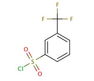3-(Trifluoromethyl)benzenesulfonyl chloride (CAS 777-44-6) - chemical structure image