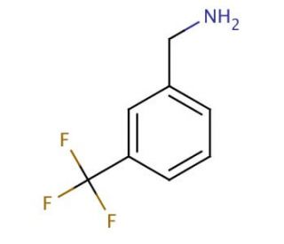 3-(Trifluoromethyl)benzylamine (CAS 2740-83-2) - chemical structure image