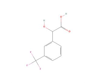 (3-trifluoromethyl)mandelic acid (CAS 349-10-0) - chemical structure image