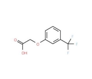 [3-(Trifluoromethyl)phenoxy]acetic acid (CAS 349-82-6) - chemical structure image