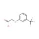 [3-(Trifluoromethyl)phenoxy]acetic acid (CAS 349-82-6) - chemical structure image