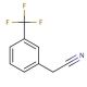 3-(Trifluoromethyl)phenylacetonitrile (CAS 2338-76-3) - chemical structure image