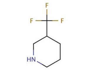 3-(Trifluoromethyl)piperidine (CAS 768-31-0) - chemical structure image