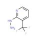 3-(Trifluoromethyl)pyrid-2-ylhydrazine (CAS 89570-83-2) - chemical structure image