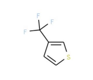 3-(Trifluoromethyl)thiophene (CAS 86093-77-8) - chemical structure image
