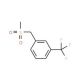 3-Trifluoromethylbenzylmethylsulfone (CAS 25195-49-7) - chemical structure image