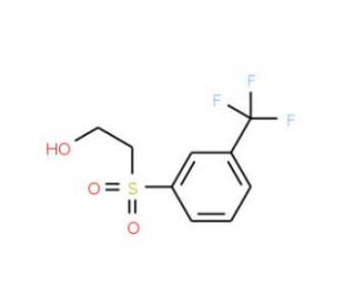 3-Trifluoromethylphenylsulfonylethanol - chemical structure image
