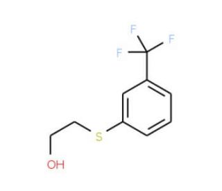 3-Trifluoromethylphenylthioethanol - chemical structure image