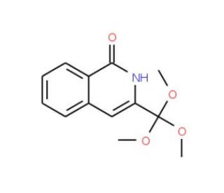 3-(trimethoxymethyl)isoquinolin-1(2H)-one - chemical structure image