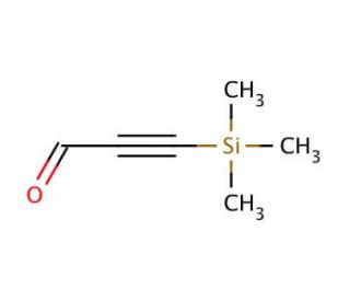 3-(Trimethylsilyl)-2-propynal (CAS 2975-46-4) - chemical structure image