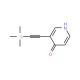 3-((Trimethylsilyl)ethynyl)pyridin-4-ol - chemical structure image
