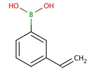 3-Vinylphenylboronic acid (CAS 15016-43-0) - chemical structure image