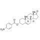 (3α)-3-[(4-Nitrobenzoyl)oxy]androst-5-en-17-one (CAS 1383292-25-8) - chemical structure image