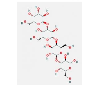 3&alpha;,4&beta;,3&alpha;-Galactotetraose (CAS 56038-38-1) - chemical structure image