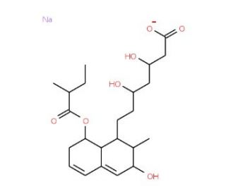 3&alpha;-Hydroxy Pravastatin Sodium Salt (CAS 81093-43-8) - chemical structure image