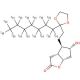 (3aR,4R,5R,6aS)-4-[3-(Ethyleneketal)decanyl]hexahydro-5-hydroxy-2H-cyclopenta[b]furan-2-one-d15 - chemical structure image