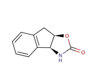 (3aR-cis)-(&plus;)-3,3a,8,8a-Tetrahydro-2H-indeno[1,2-d]oxazol-2-one (CAS 135969-65-2) - chemical structure image