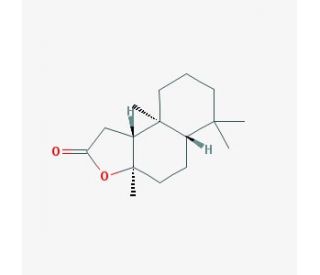 (3aR)-(&plus;)-Sclareolide (CAS 564-20-5) - chemical structure image