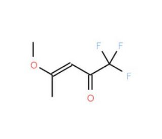 (3E)-4-Methoxy-1,1,1-trifluoropent-3-en-2-one (CAS 102145-82-4) - chemical structure image