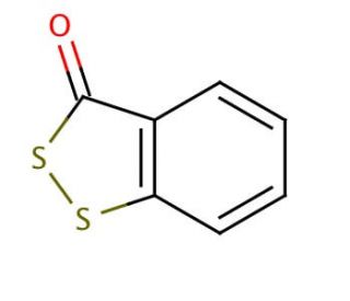 3H-1,2-Benzodithiol-3-one (CAS 1677-27-6) - chemical structure image