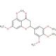 3′,4′,5′,5,7-Pentamethoxyflavanone (CAS 479672-30-5) - chemical structure image