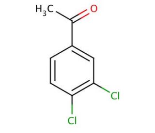3&prime;,4&prime;-Dichloroacetophenone (CAS 2642-63-9) - chemical structure image