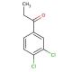 3′,4′-Dichloropropiophenone (CAS 6582-42-9) - chemical structure image
