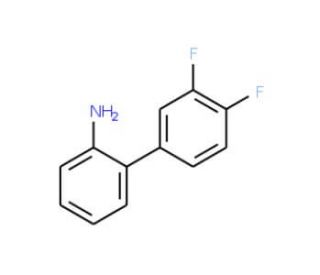 3&prime;,4&prime;-Difluoro[1,1&prime;-biphenyl]-2-amine - chemical structure image
