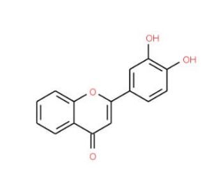 3&prime;,4&prime;-Dihydroxyflavone (CAS 4143-64-0) - chemical structure image