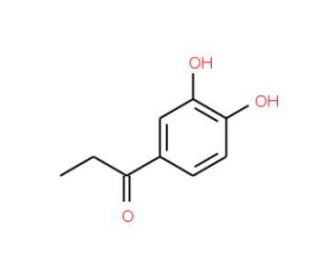 3&prime;,4&prime;-Dihydroxypropiophenone (CAS 7451-98-1) - chemical structure image