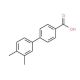 3′,4′-Dimethyl-biphenyl-4-carboxylic acid (CAS 122294-09-1) - chemical structure image