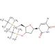 3′,5′-Bis-O-(tert-butyldimethylsilyl)-5-bromo-2′-deoxyuridine (CAS 154925-95-8) - chemical structure image