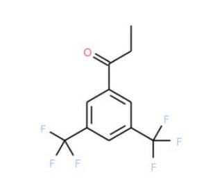 3&prime;,5&prime;-Bis(trifluoromethyl)propiophenone (CAS 85068-34-4) - chemical structure image