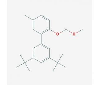 3&prime;,5&prime;-di-tert-butyl-2-(methoxymethoxy)-5-methylbiphenyl - chemical structure image