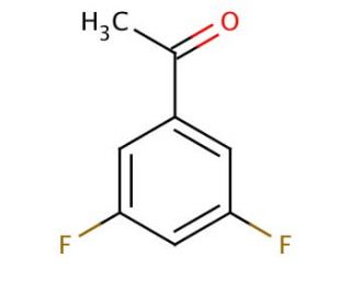 3&prime;,5&prime;-Difluoroacetophenone (CAS 123577-99-1) - chemical structure image