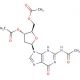 3′,5′,N2-Tri-O-acetyl 2′-Deoxyguanosine - chemical structure image