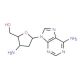 3′-Amino-2′,3′-dideoxyadenosine (CAS 7403-25-0) - chemical structure image