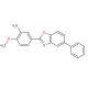 3′-Amino-4′-methoxy-phenyl-2-(p-phenyl)-benzoxazole (CAS 599201-51-1) - chemical structure image