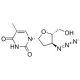 3′-Azido-3′-deoxythymidine (CAS 30516-87-1) - chemical structure image