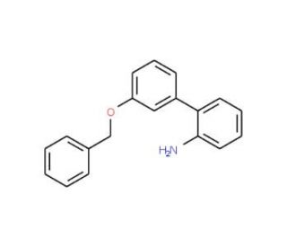 3&prime;-Benzyloxy[1,1-biphenyl]-2-amine - chemical structure image