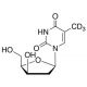 3′-β-Thymidine -d3 - chemical structure image