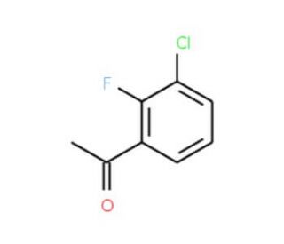 3&prime;-Chloro-2&prime;-fluoroacetophenone (CAS 161957-59-1) - chemical structure image